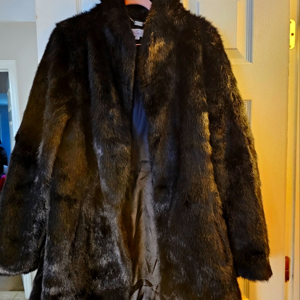 Eliza J. Fur Coat